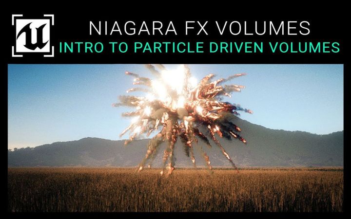 虚幻引擎5.2 | 粒子驱动的Niagara流体介绍 | 爆炸效果截图