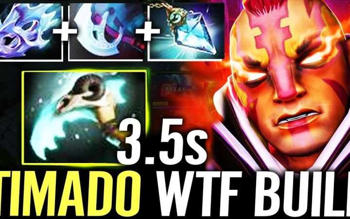 神装后出什么？Timado六神装+羊刀敌法师 精彩拉扯局【DOTA2】截图