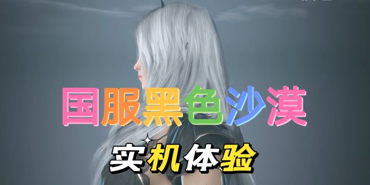 黑色沙漠手游：实机体验，端游还原度特别高。截图