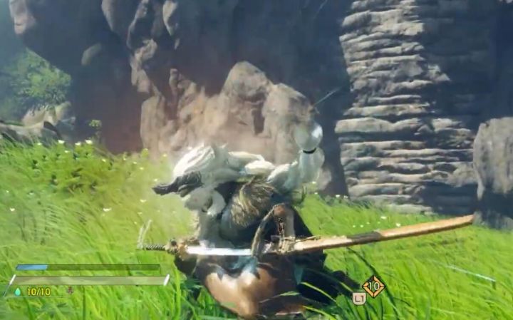 怪猎风共斗联机新作 狂野之心 三种武器技能与实战演示:刀 和伞 弓截图