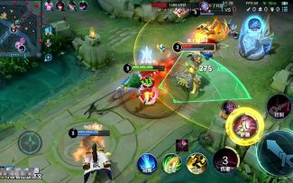 战神吕布对线关羽，MVP理所当然暴打铠爹