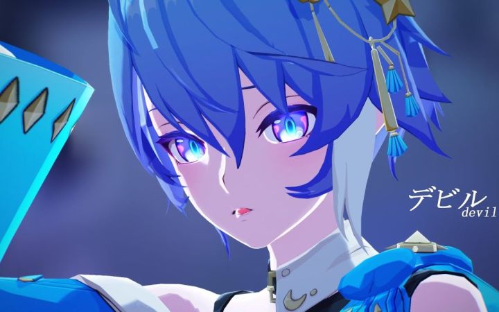 【幻塔MMD】Devil デビル【伊卡洛斯】【搬运】截图