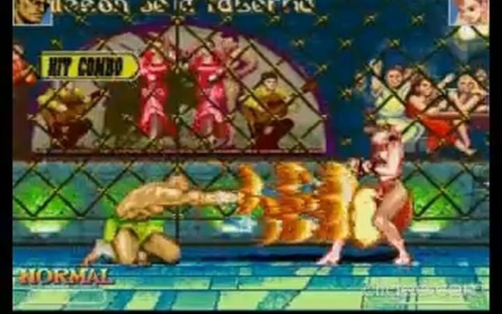 Mugen 春丽遭遇壮汉截图