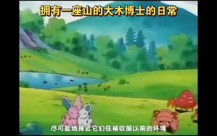 精灵宝可梦 拥有一座山的大木博士的日常截图
