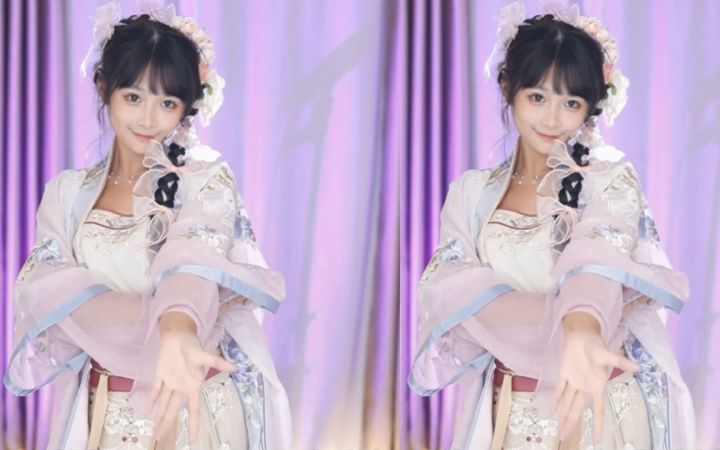 【鱼子酱】《神逾法则》 国风汉服版 直播跳舞录屏截图