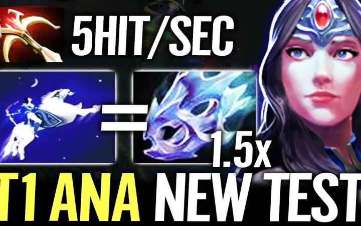ANA劣势路物理白虎，散失+大炮打出23杀【DOTA2】截图