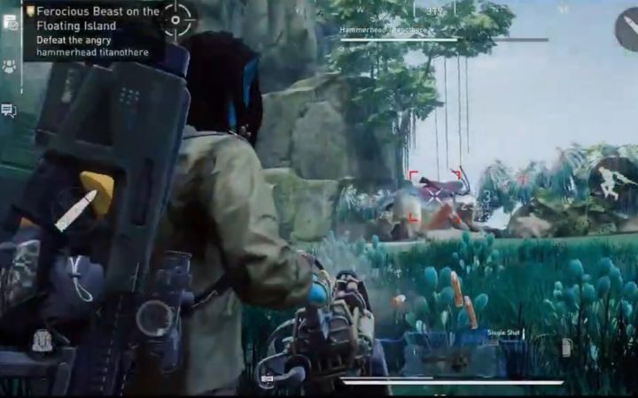 最新MMORPG射击手游 阿凡达:重返潘多拉 游戏内实机游玩画面与宣传片 龙族幻想手游开发商祖龙娱乐制作截图