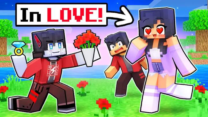 【Aphmau】在《我的世界》里爱上我的机器人男友!截图