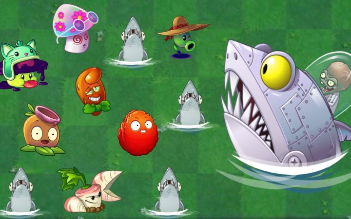 Pvz2趣味测试 机鲨潜袭者的涡轮,马力有多大?截图