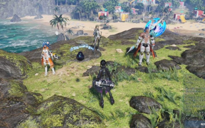 PS5主机版《梦幻之星ol2新起源》日服最高画质+60帧试玩截图