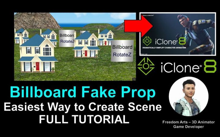 在 iClone 8中创建逼真场景的最简单方法 【iClone 8 3D动画教程】截图
