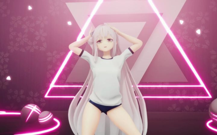 【碧蓝档案MMD】LOCO【圣园未花】【搬运】截图
