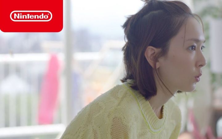 【IGN】OLED版Switch广告「运动健身」篇截图