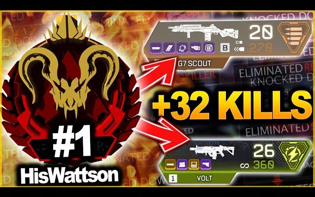 【APEX/转载】HisWattson在激烈的猎排中拿下团队32杀截图