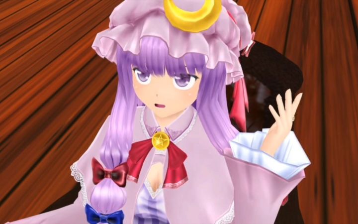 【东方MMD】《中文内嵌》美玲很受欢迎（帕秋莉篇）截图