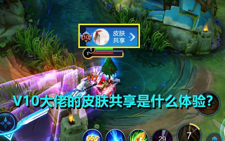 晓智:V10大佬的皮肤共享是什么体验?截图