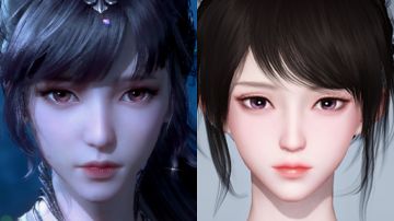 【天谕手游捏脸】是照着小舞仿捏的 但是…