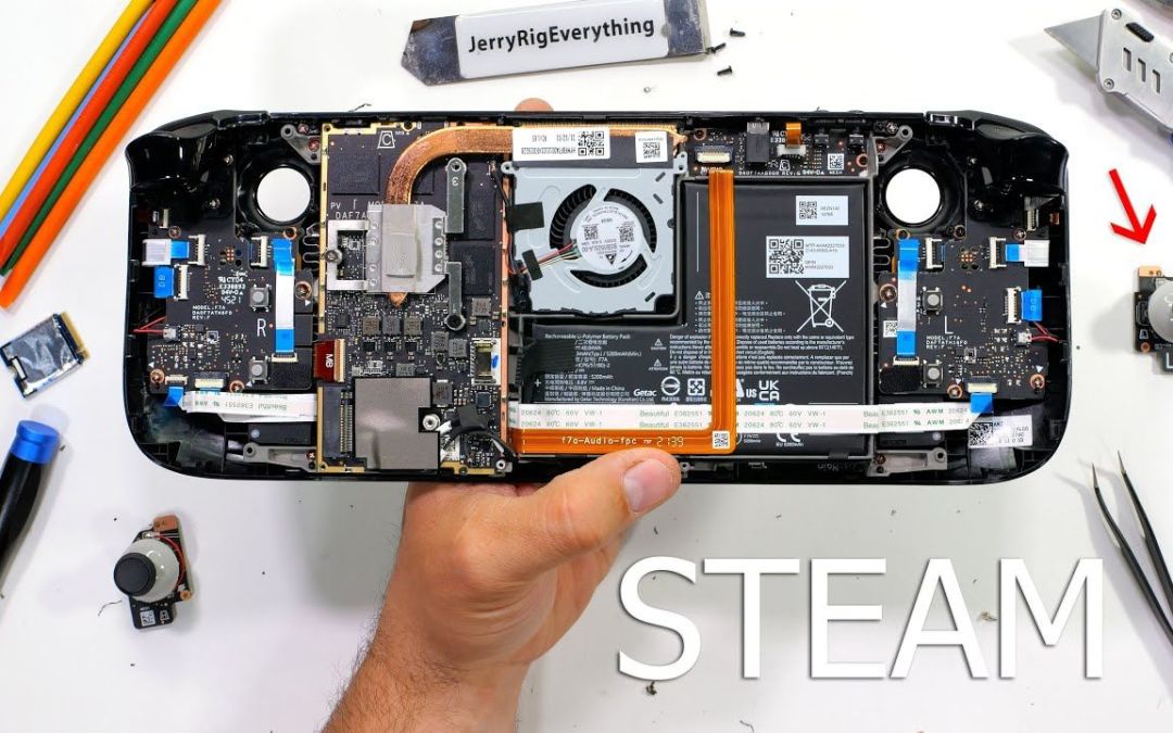 Steam Deck 拆解截图