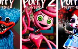 搬运预告片 Poppy playtime第一章vs第二章vs第三章的视频预告片