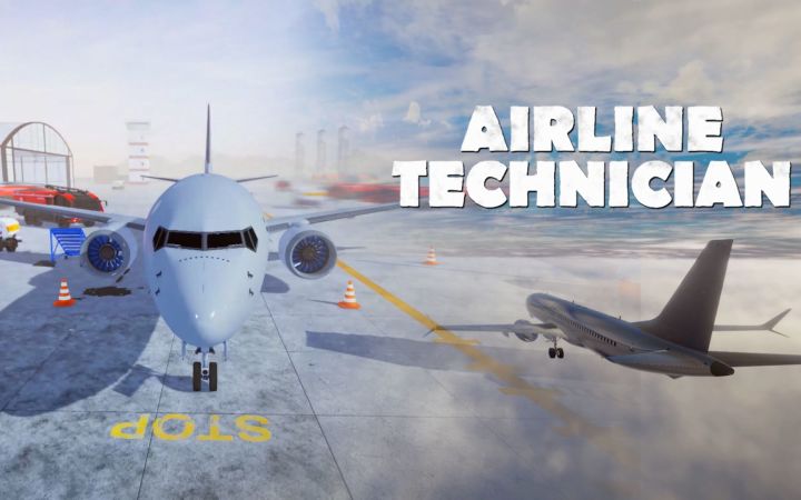 【机场打杂日记】模拟经营新游《Airline Technician》预告片截图