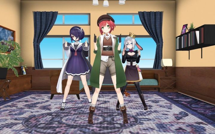 【VtuberMMD】ホコリよけダンス【青桐高中】【搬运】截图