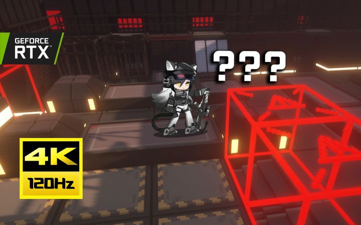 【4K120hz】你管这叫明日方舟?极致画质下还原危机合约-闭锁监狱地图场景截图