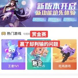 打游戏先看规则， 可让你们愁死我了#王者荣耀赏金赛截图