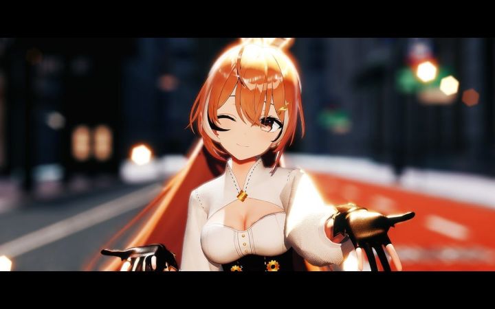【VtuberMMD】混乱交际【七诗无名】【搬运】截图