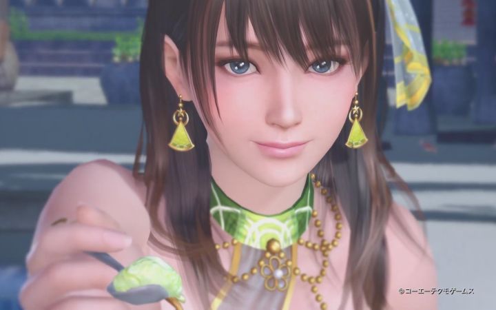《死或生沙滩排球:维纳斯假期》奈奈美的生日服装截图