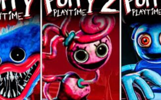 Poppy playtime 1.2.3章预告片，1.2章官方出的，第三章是同人出的，第一章vs第二章vs第三章预告片