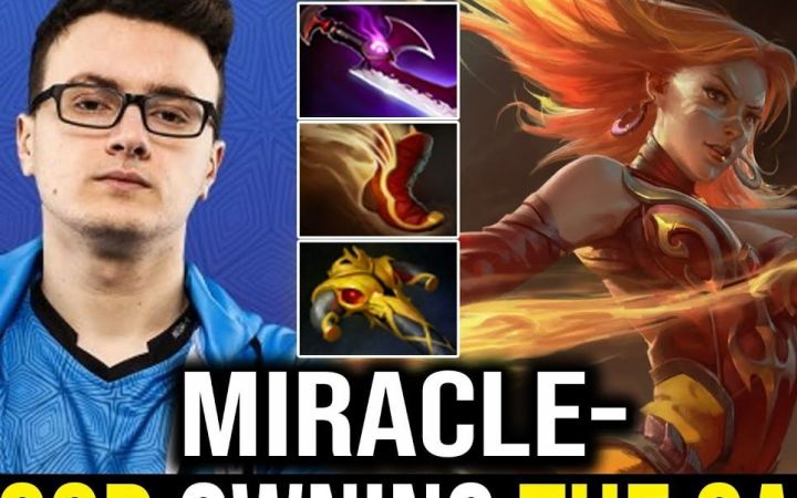 奇迹哥回归!Miracle中单火女 完整录像教学【DOTA2】截图