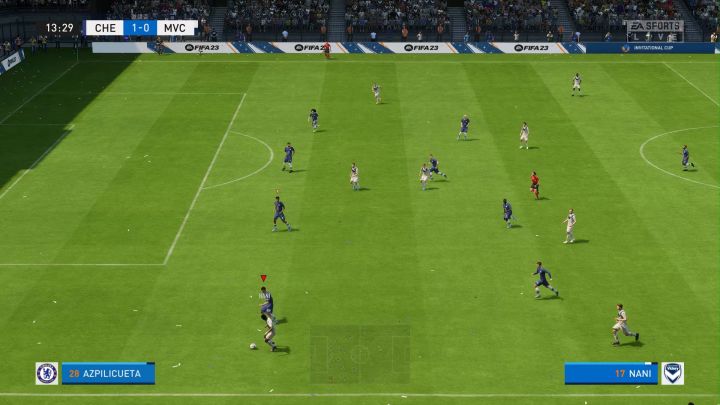 《FIFA 23》防守物理反馈截图
