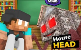 MC怪物学院动画丨火车学校 vs 房子头 vs 查尔斯小火车丨我的世界动画