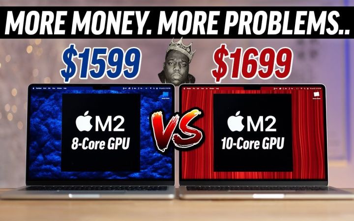 【苹果测评】8-核 vs 10-核 GPU M2 MacBook Air 对比,你不会相信的结果截图