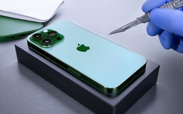 【苹果开箱】iPhone 13 Pro 绿色版开箱截图