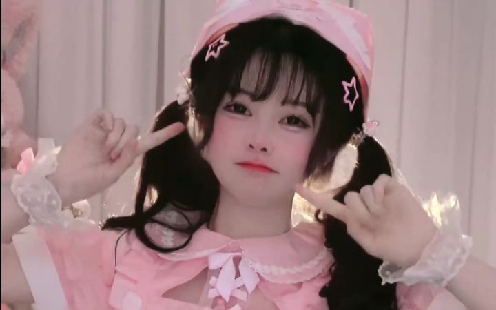 【兰幼金】《叮叮当当舞》粉色裙子版 直播跳舞录屏截图