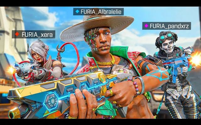 【APEX/Albralelie】黑豹是怎么打APEX排位的截图