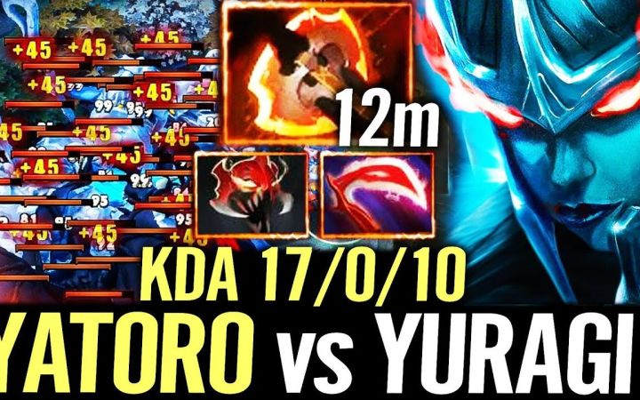 Tspirit.YATORO幻影刺客,12分钟狂战斧 VS OG.Yuragi【DOTA2】截图