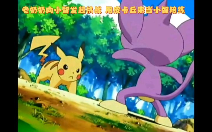 精灵宝可梦 老奶奶向小智发起挑战 用皮卡丘来当小智陪练截图