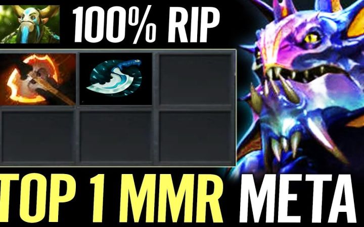 前期1-4怎么玩?照样跳刀+狂战!23savage大鱼人【DOTA2】截图
