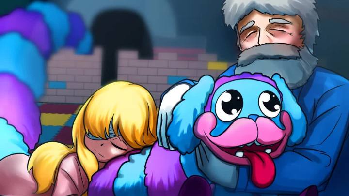 PJ-Pug-a-Pillar的真实身份- Poppy Playtime第二章动画截图