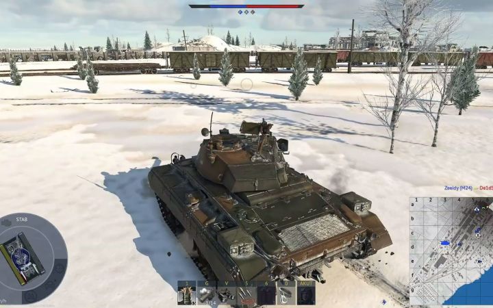 战争雷霆 M24霞飞 美系轻型坦克-War Thunder M24 Chaffee American Light Tank截图