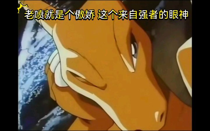 精灵宝可梦 老喷就是个傲娇 看这个来自强者的眼神截图