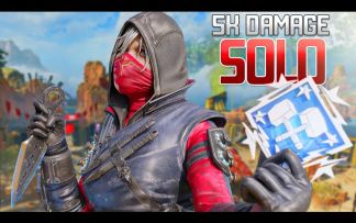 【APEX/Faide】在单人三排中打出5000点伤害