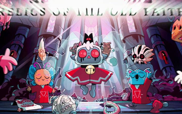 《咩咩启示录》免费DLC《旧信仰的遗迹》宣传片 4月24日上线截图