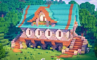【Minecraft】建造一座小仓库