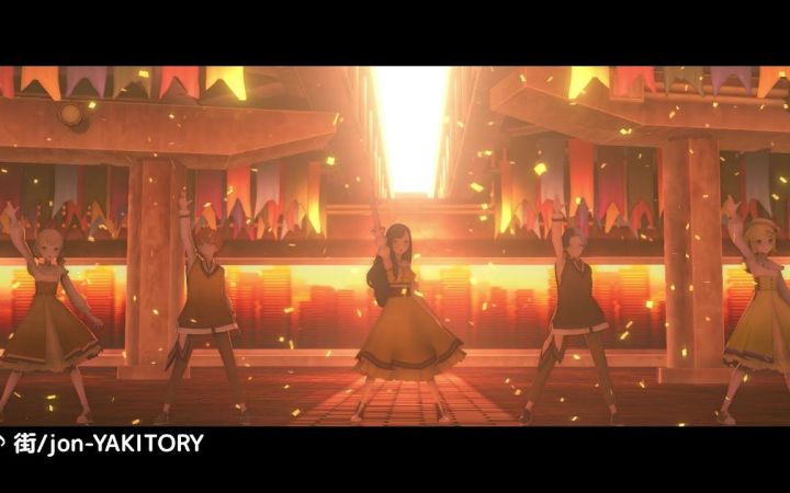 【世界计划MMD】街 City 【Vivid BAD SQUAD】【搬运】截图