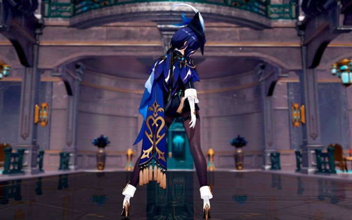 【原神MMD】Conqueror【克洛琳德】【搬运】截图