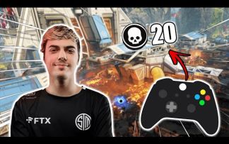 【APEX/ImperialHal】hal在猎杀局用手柄打出了骷髅海！