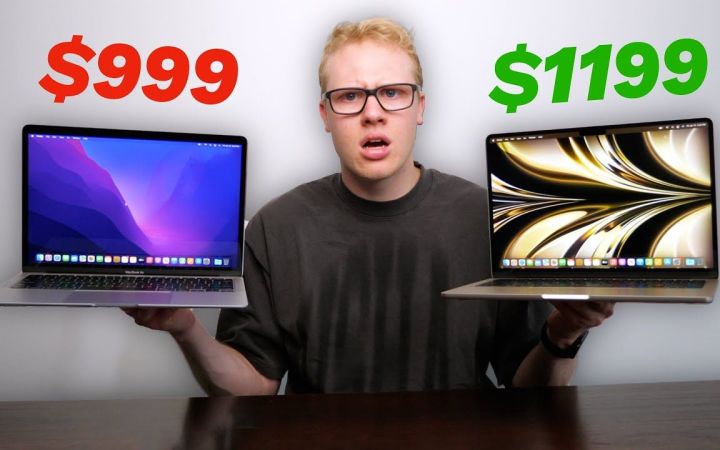 【苹果测评】M1 vs M2 MacBook Air! 完整对比截图